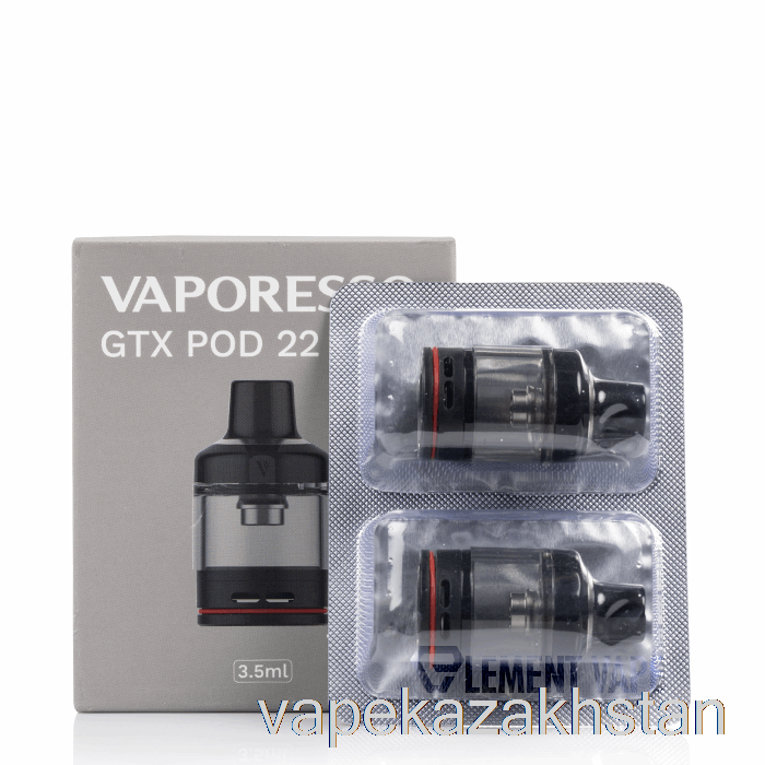 Vape Smoke Vaporesso GTX POD 22 & 26 Replacement Pods 3.5mL GTX 22 Pods